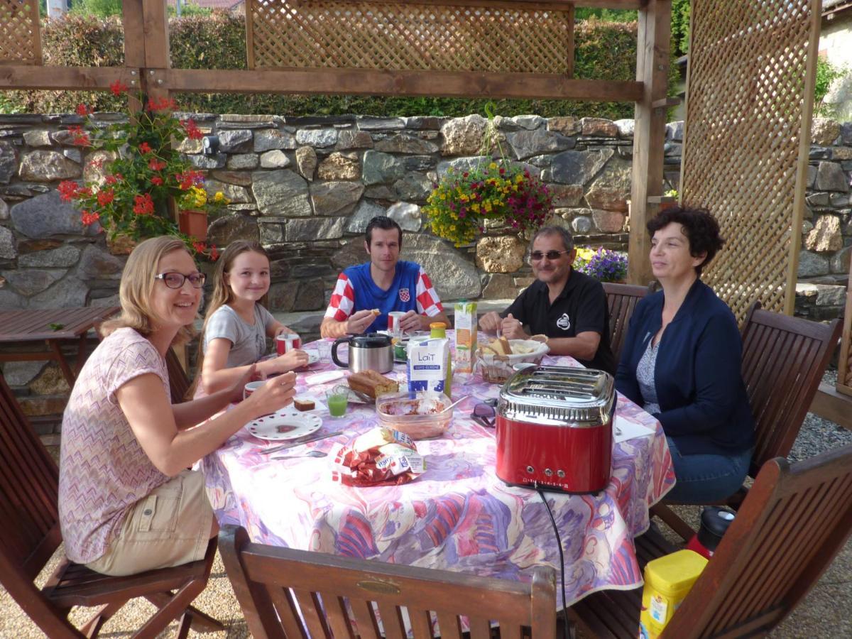 La Ferme Du Mont-Blanc Bed & Breakfast กงบลู ภายนอก รูปภาพ